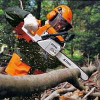STIHL MS 260 Бензопила STIHL, шина R 45см, цепь 26 RS 11212000369К45, Бензопилы профессиональные Штиль